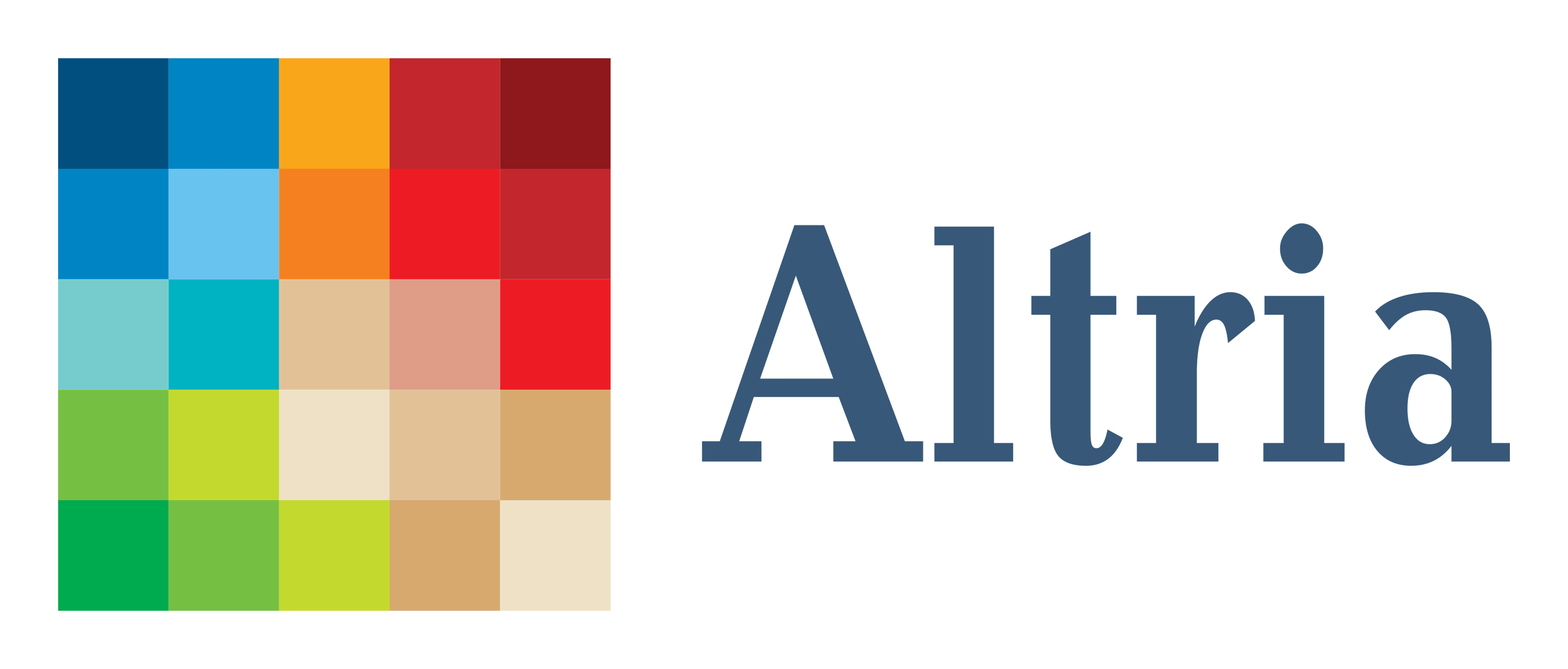 Altria logo on a transparent background