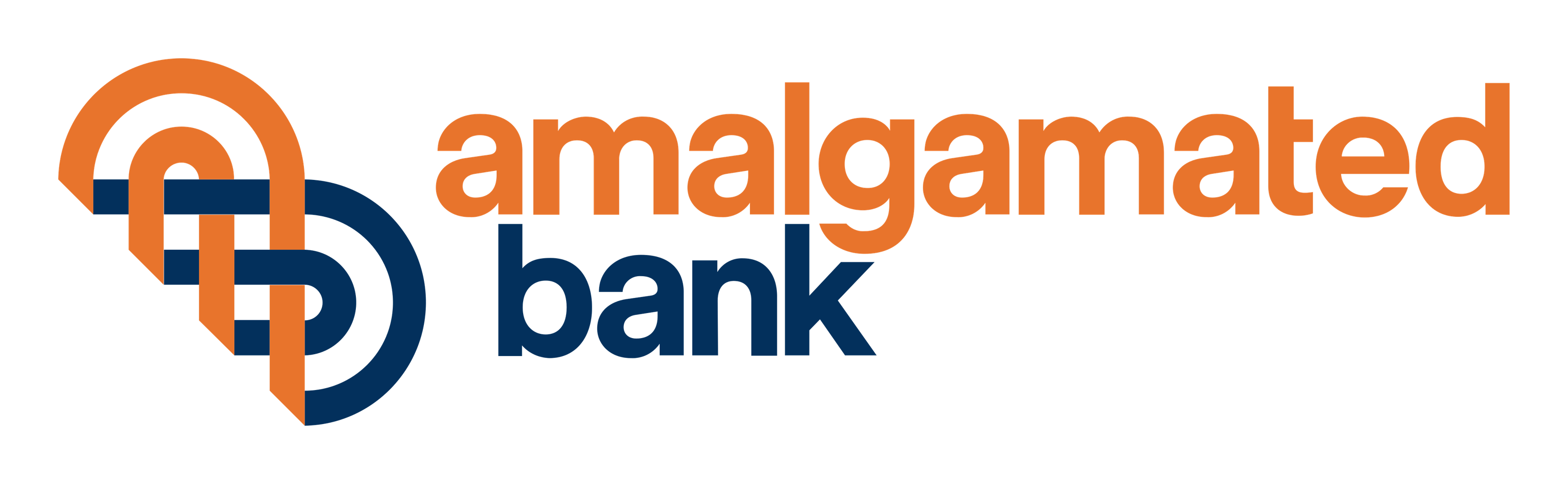 Amalgamated Bank logo on a transparent background