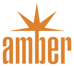 Amber logo, icon version, on a transparent background
