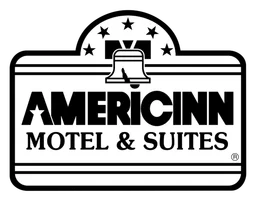 Americ Inn logo, monochrome version, on a transparent background