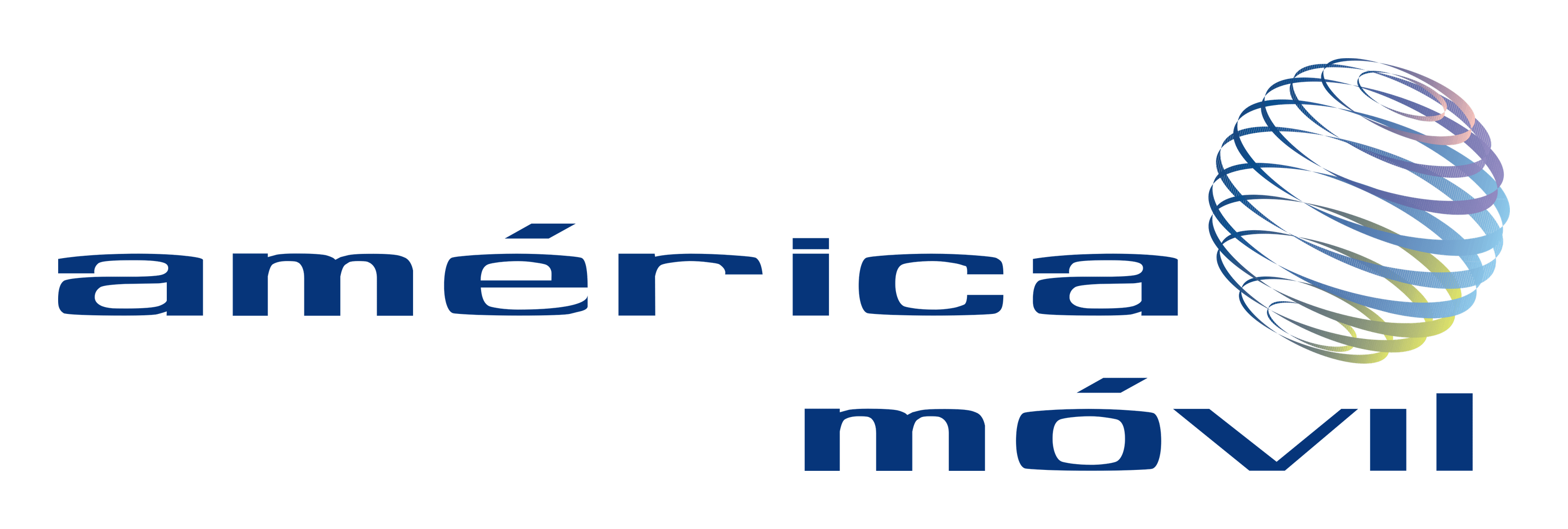 America Movil logo on a transparent background