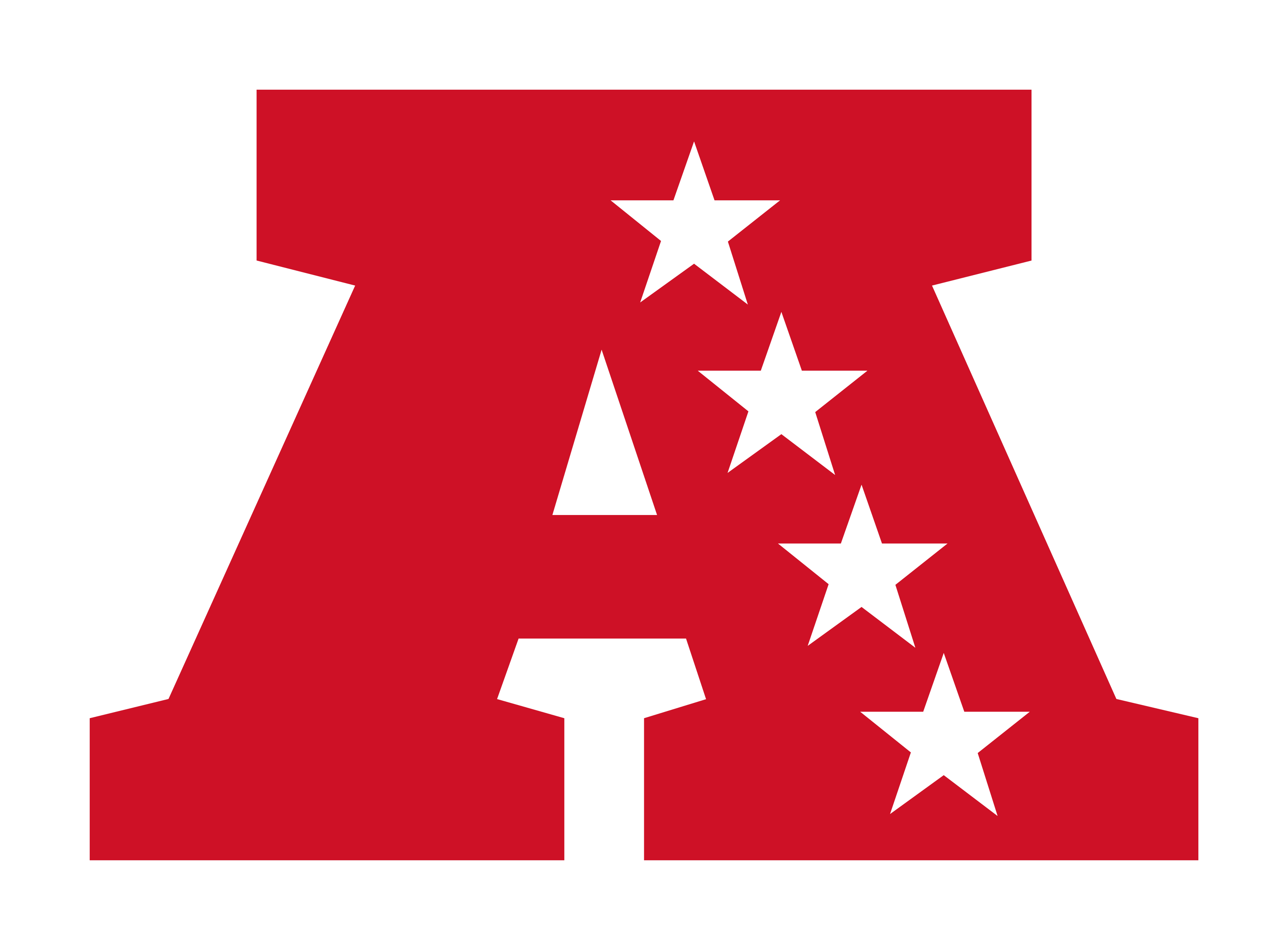 American Football Conference logo on a transparent background