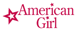 American Girl logo, wordmark version, on a transparent background