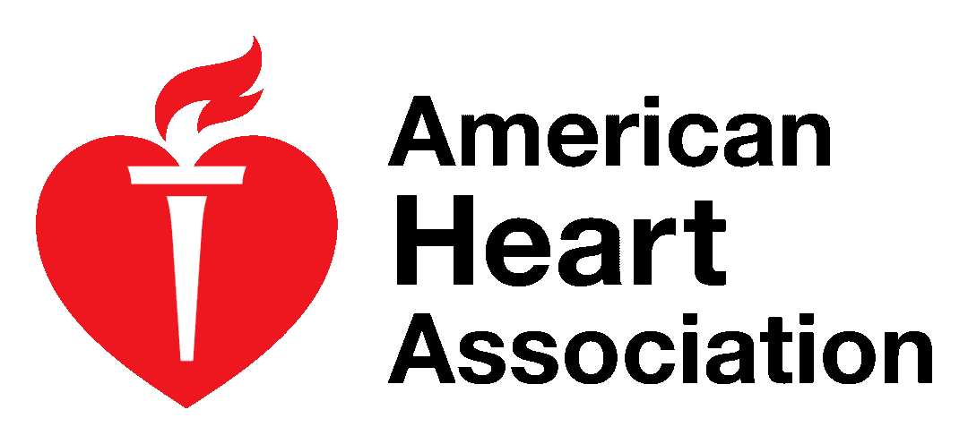 American Heart Association logo on a transparent background