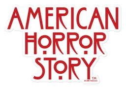 American Horror Story logo, horizontal version, on a transparent background