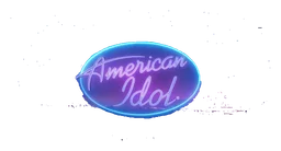 American Idol logo, wordmark version, on a transparent background