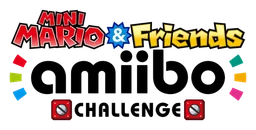 Amiibo logo, horizontal version, on a transparent background