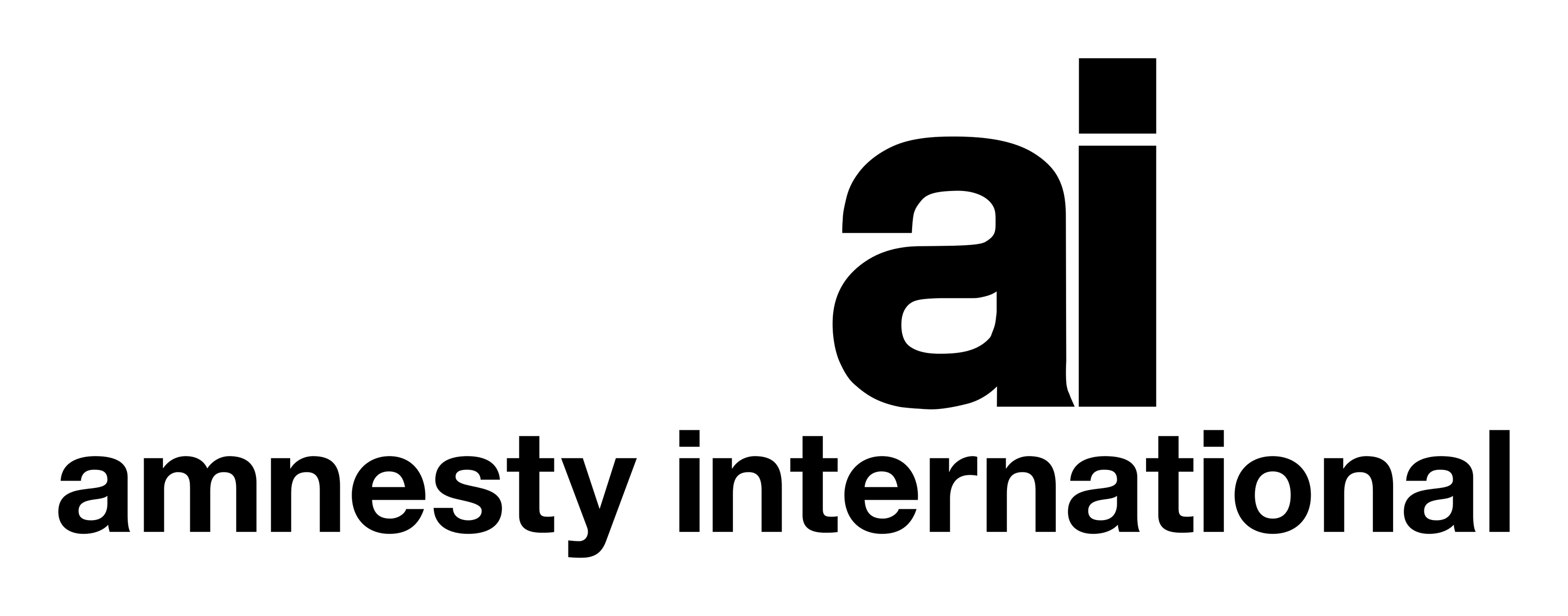 Logo da Amnesty em fundo transparente