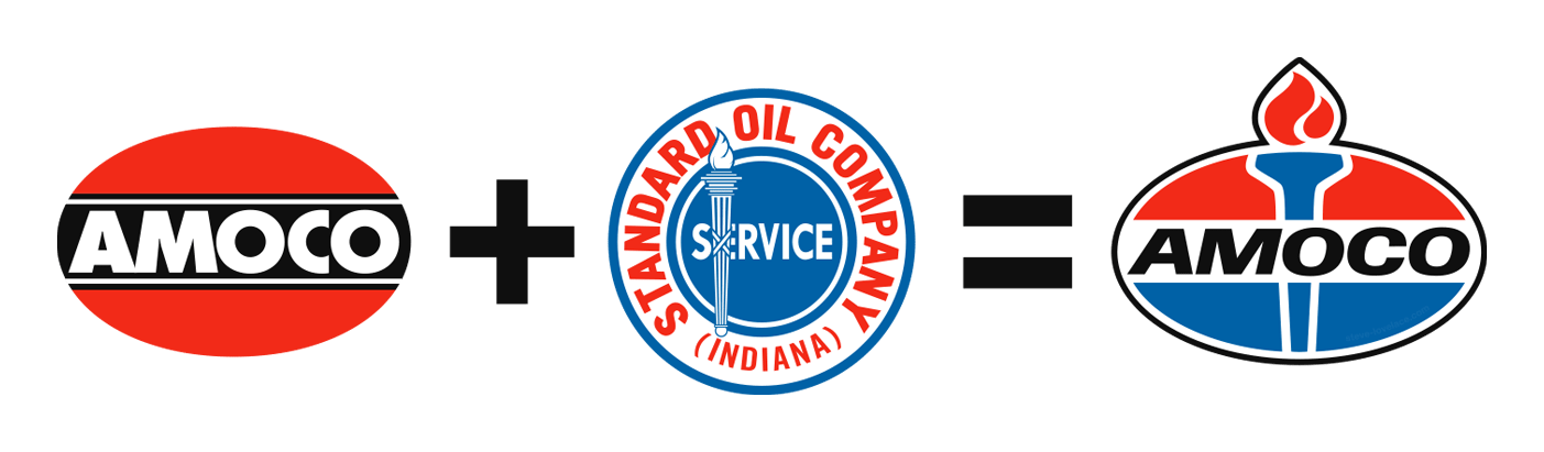 Amoco logo on a transparent background