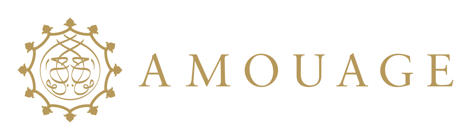 Amouage logo on a transparent background