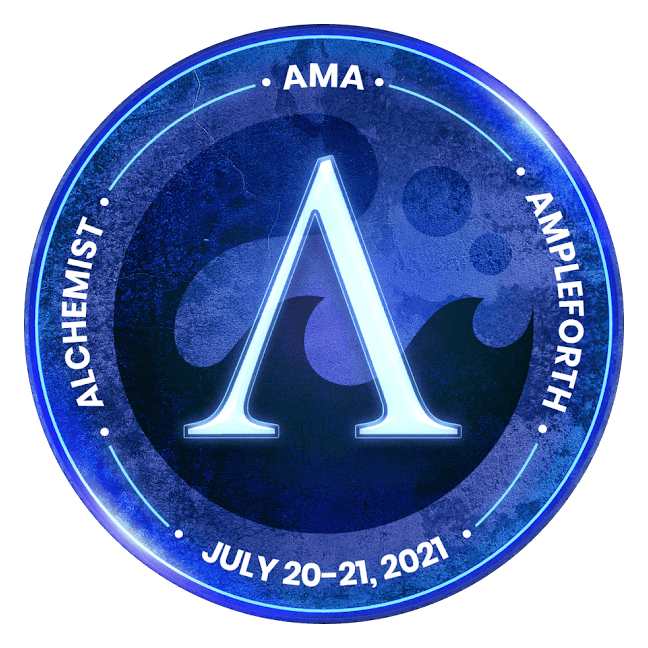 Ampleforth logo on a transparent background