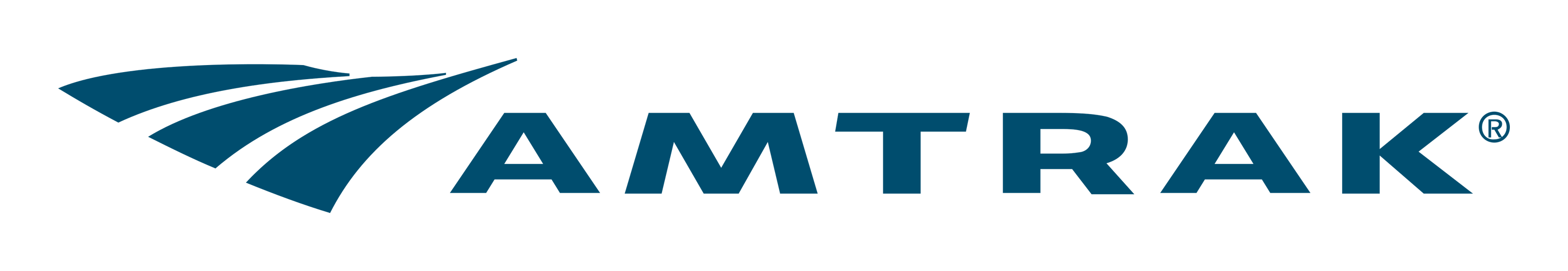 Amtrak logo on a transparent background