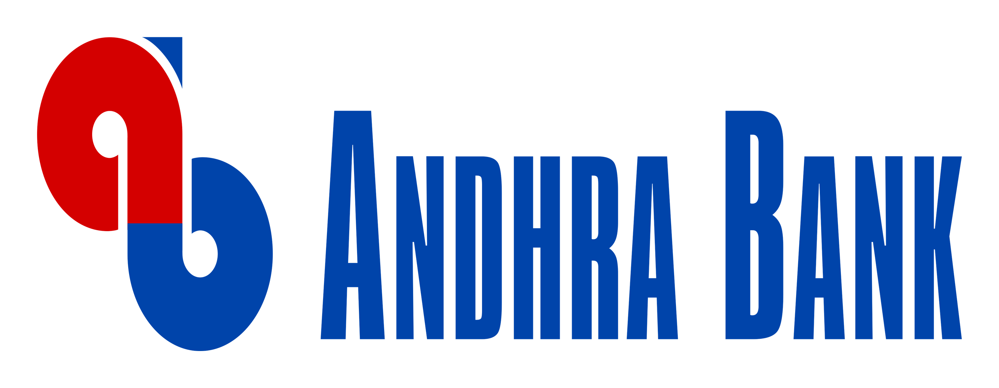 Andhra Bank logo on a transparent background