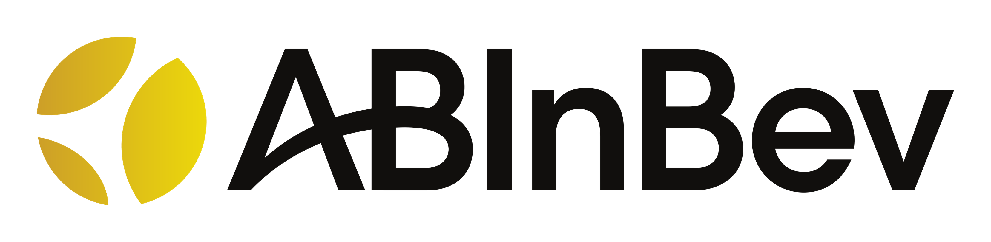 Anheuser Busch logo on a transparent background