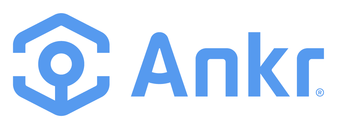 Ankr logo on a transparent background