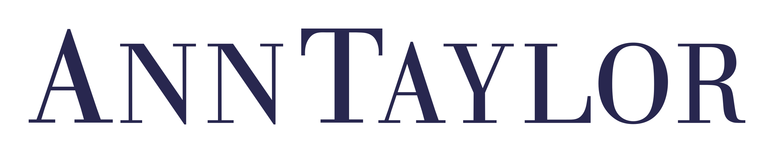 Ann Taylor logo on a transparent background