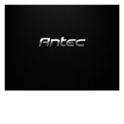 Antec logo, black version, on a transparent background