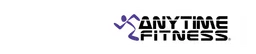 Anytime Fitness logo, white wordmark version, on a transparent background