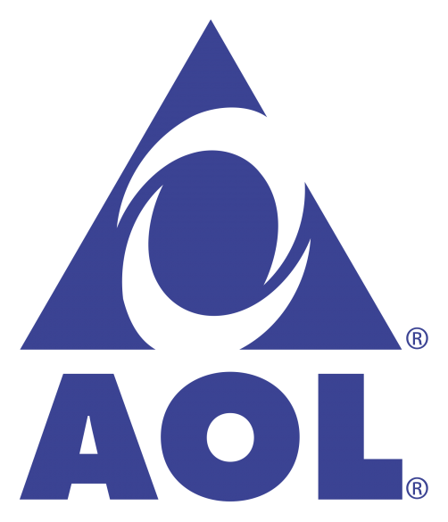 Aol logo, icon version, on a transparent background