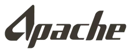 Apache Corporation logo, black wordmark version, on a transparent background