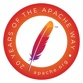 Apache logo, icon version, on a transparent background