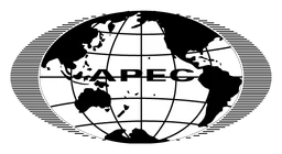 Apec logo, monochrome version, on a transparent background