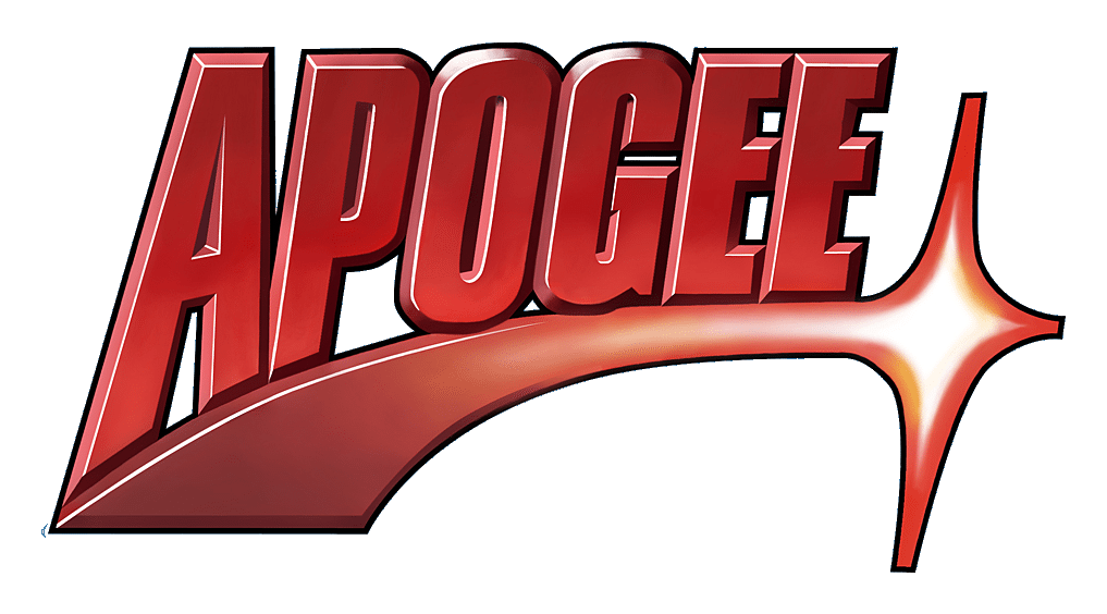 Apogee logo on a transparent background
