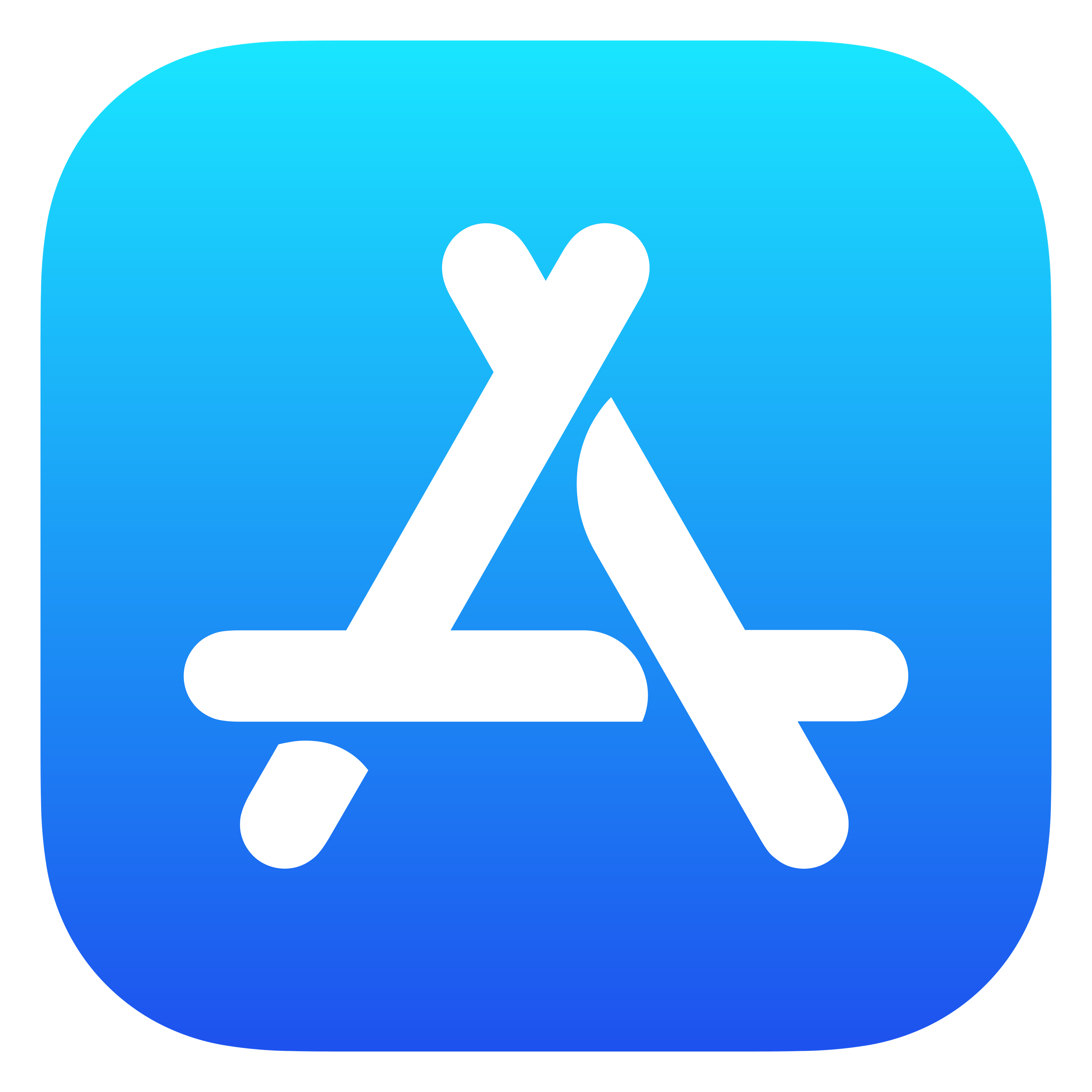 App Store logo on a transparent background