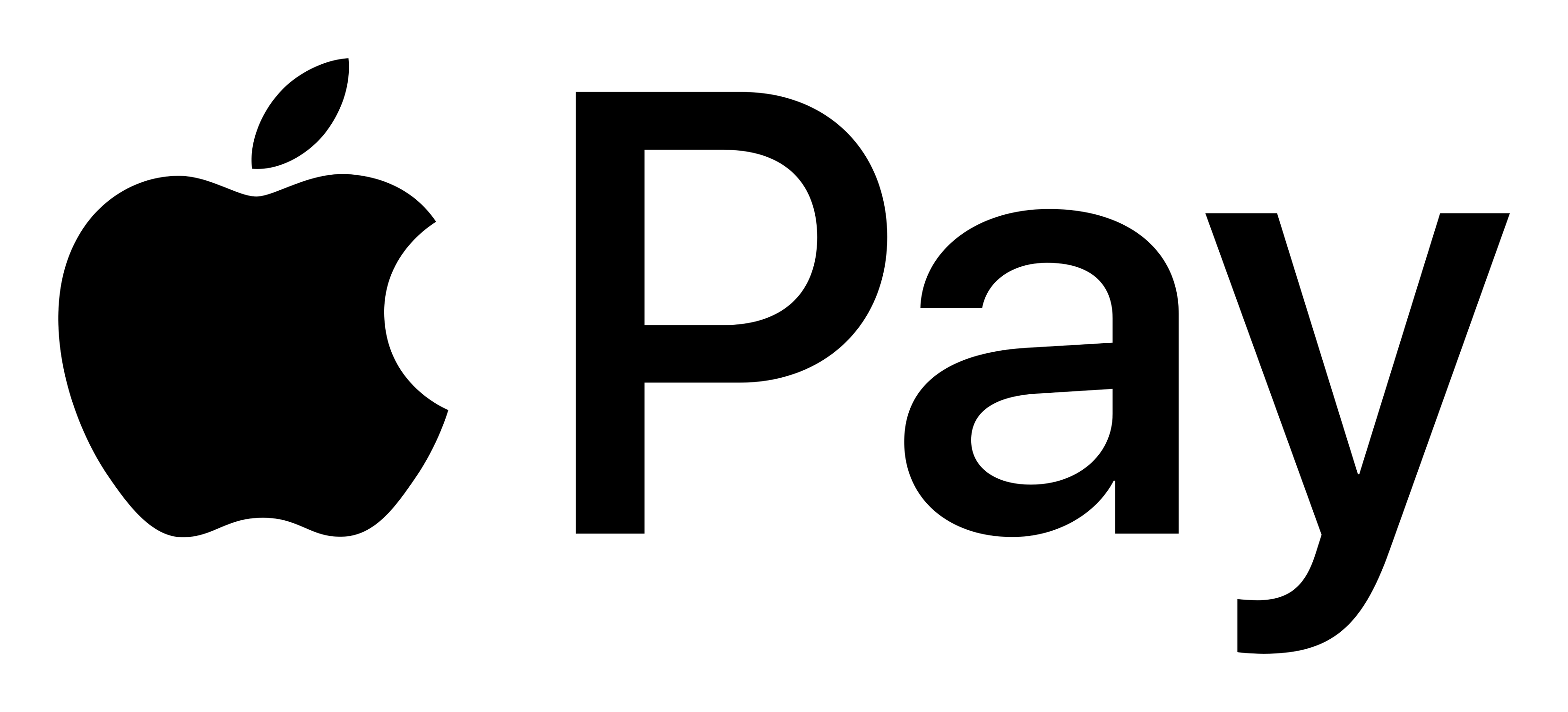 Apple Pay Logo auf transparentem Hintergrund