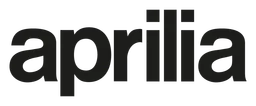 Aprilia logo, black wordmark version, on a transparent background