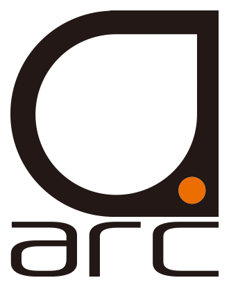 Arc International logo, black version, on a transparent background