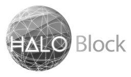 Arcblock logo, monochrome version, on a transparent background