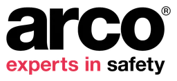 Arco logo, horizontal version, on a transparent background