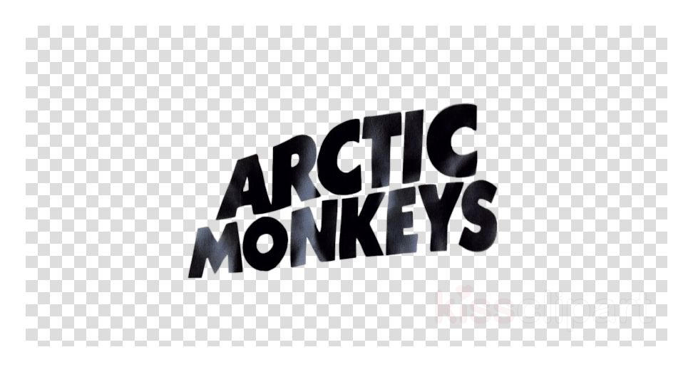 Arctic Monkeys logo on a transparent background