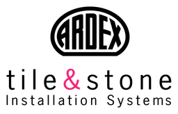 Ardex logo, black version, on a transparent background