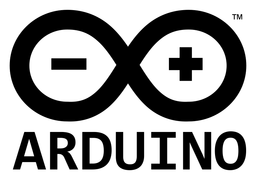 Arduino logo, black version, on a transparent background