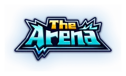 Arena logo, horizontal version, on a transparent background