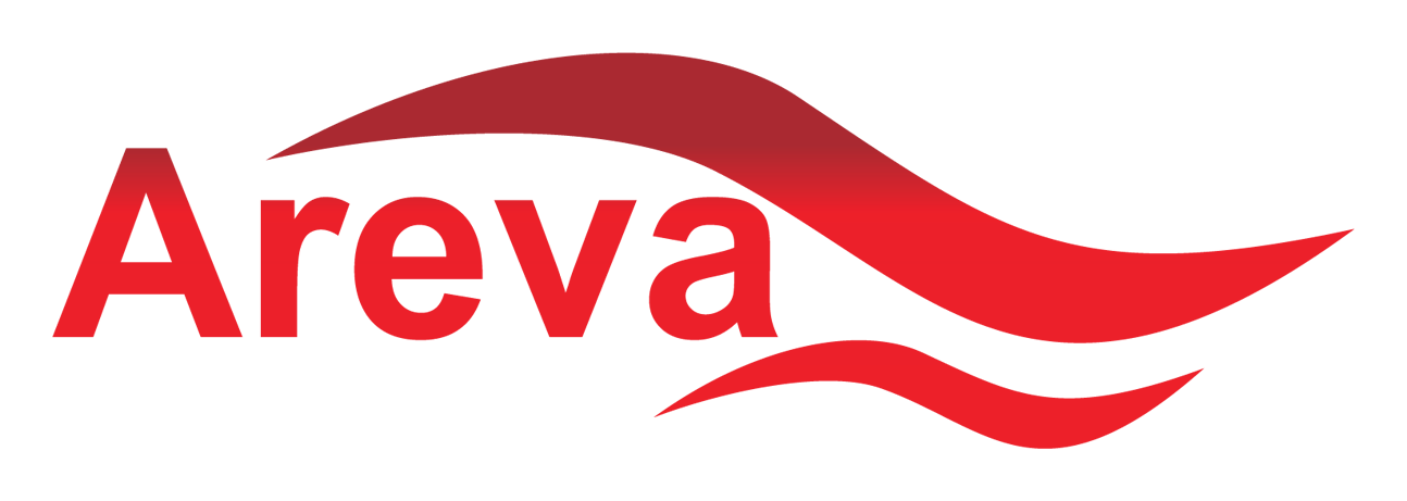Logo Areva sur fond transparent