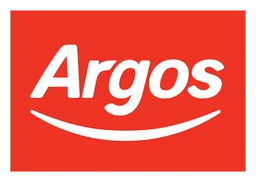 Argos logo, horizontal version, on a transparent background