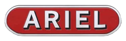 Logo de Ariel Motor, versión logotipo, sobre fondo transparente