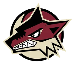 Arizona Coyotes logo, icon version, on a transparent background