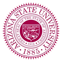Logo Arizona State University, version icône, sur fond transparent