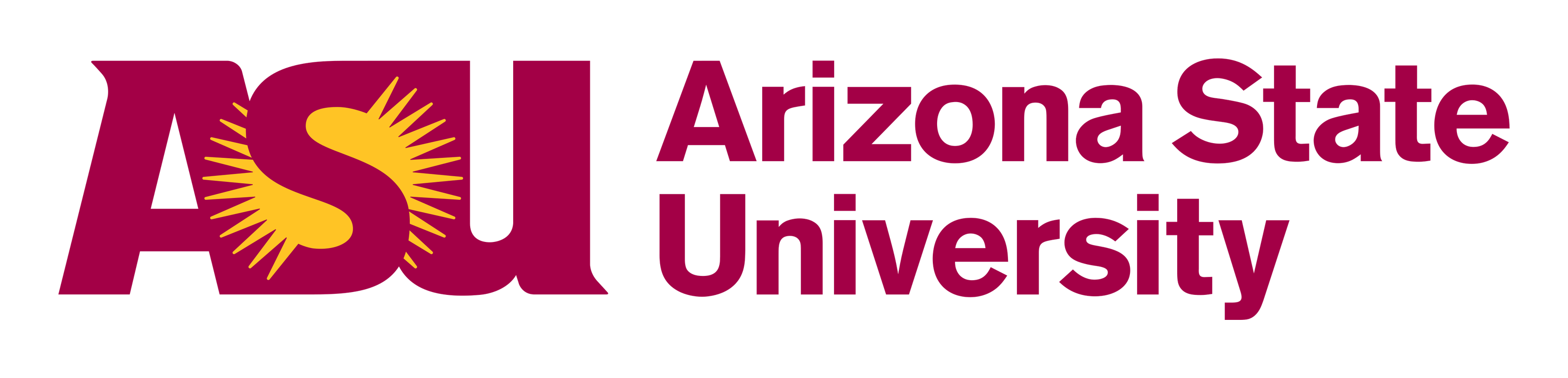 Logo Arizona State University sur fond transparent