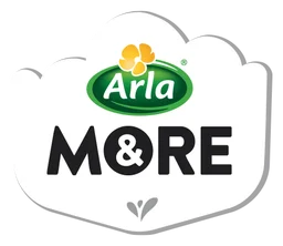 Arla logo, white icon version, on a transparent background