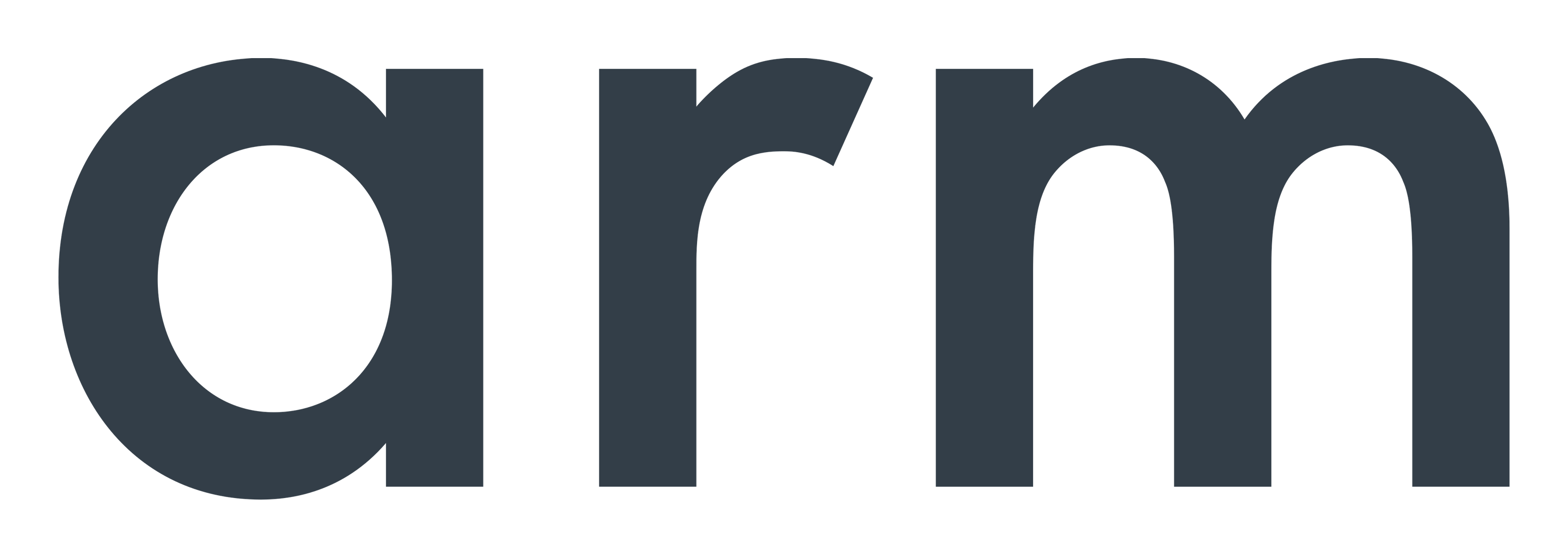 Arm logo on a transparent background