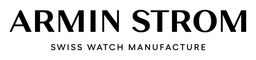 Armin Strom logo, black wordmark version, on a transparent background
