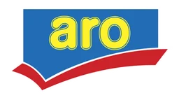 Aro logo, horizontal version, on a transparent background