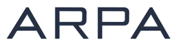 Arpa Chain logo, black wordmark version, on a transparent background