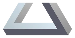 Arpa Chain logo, monochrome version, on a transparent background