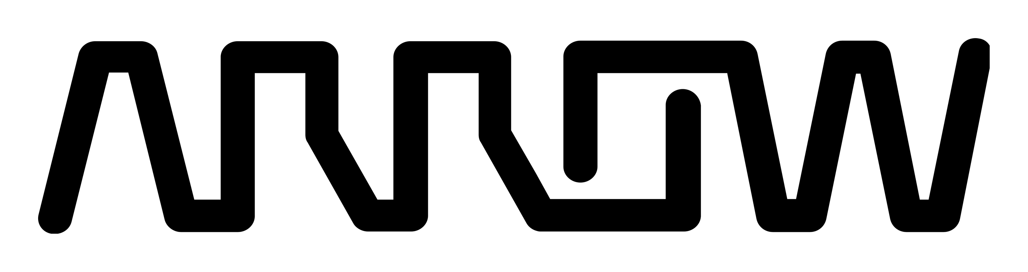 Arrow Electronics logo on a transparent background